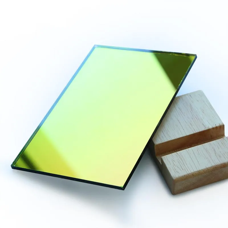 Specchio d'argento colorato